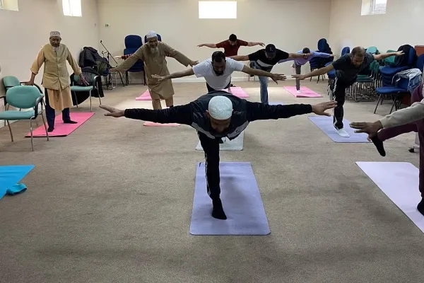 MEN'S CHAI, CHAT & YOGA