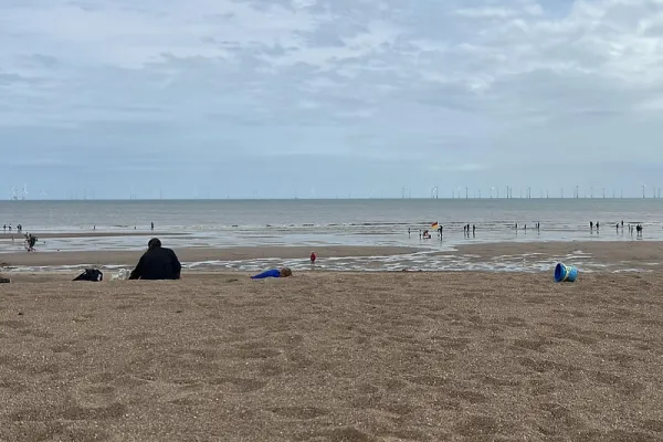 Visiting Skegness Sea Beach with Community Members in 2025