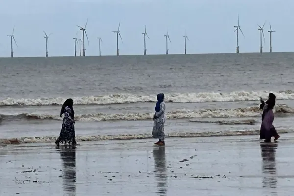 Visiting Skegness Sea Beach with Community Members in 2025